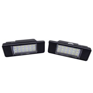 1 Pair Car Rear License Plate Light for Peugeot 308 3008 406 407 508 806 106 1007 207 307 CITROEN C2 C3 C4 C5 C6 DS3