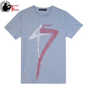 T-shirt Uomo Estate Manica corta di alta qualità 95% cotone 5% Spandex T-shirt casual T-shirt uomo divertente Design Stampa Plus Taglia EU 210518