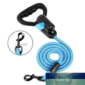 6 pés reflexivo Cão leashes para cães correndo Treinamento de caminhada Suprimentos com pesado Ergonômico Soft Borracha Handle Pet Products Preço de fábrica Qualidade de design