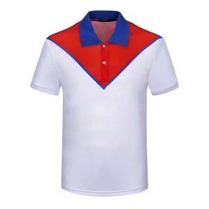 2022 Sommar mens polos mode design andningsbar T-shirt Casual Stripe Tryckt bokstäver Top Street Cool Boys Tees Asian Size M-3XL