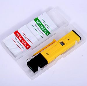 Digital Ph Reter Pen Ph-009 0,0 ~ 14.0 Akt Temperatury automatycznej Kalibracja High Precision Mini Tester do Akwarium