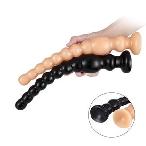 Sex Toy Massager Massage Soft Buttplug Sextoys Long Butt Plug Anal Pärlor Toys For Women and Men Shop Anus Vagina Dilator Erotic Toy Adults Games Re8r