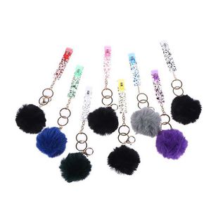 Fashion Key Chain Acrylic Debit Credit Card Ggrabber Keychain Card Grabber Plastic Clip Long Nails Buckle Keychain G1019