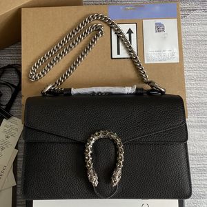 Bolsas de ombro femininas Laxury bolsa tiracolo 2021 bolsa de corrente caixa de presente embalada