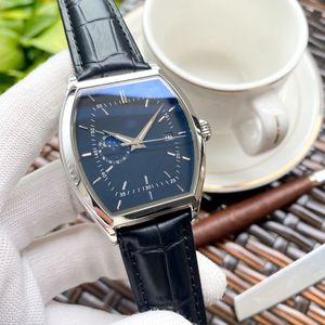 ROX TOP Foto reali Orologio da uomo d'affari stile gentiluomo movimento meccanico automatico di ottima qualità cassa in acciaio 316 minerale specchio super resistente dimensioni 42mm