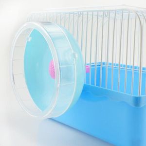 Wholesale toy rollers resale online - Small Animal Supplies Hamster Wheel Animals Running Disc Toys Cute Plastic Jogging Exercise Roller Silent Sports Guinea Pig