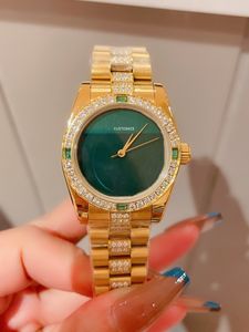 moda donna orologi quadrante verde automatico zaffiro meccanico cristallo acciaio inossidabile diamanti orologio orologio da donna impermeabile