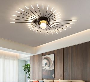 Moderna ljuskrona ljus för foajéstudie vardagsrum sovrum kök hall belysning dekoration inomhus lampor varm hem glans