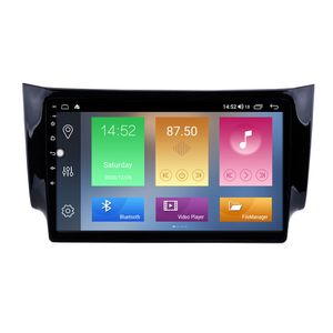 Сенсорный экран автомобильный DVD-радио игрока GPS-навигационная система для Nissan Sylphy 2012-2016 рулевое управление AUX 10,1 дюйма Android