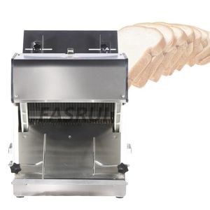 Rostfritt stål bröd skärmaskin Toast Skytte Maker Bröd Slicer Kommersiell 220V
