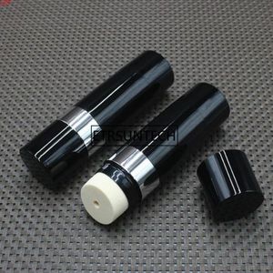 30g black Plastic Cosmetic bottle Makeup Foundation Face Powder Blusher Cream Contianer F1813high qty