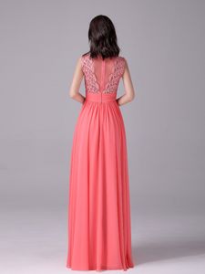 Sexy Prom Dress Vintage Open Back Beaded Formal Evening Gown Long Plus Size Party Top Full Lace Bridesmaid Dress