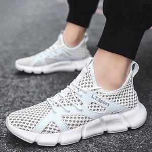 Sıcak Yaz Erkekler Mesh Nefes Sneakers Ultralight Rahat Ayakkabılar Erkekler Artı Boyutu 46 Açık Rahat Erkekler Eğitmenler Zapatos Hombre