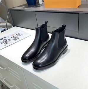 Stylishbox- 20210929002T 40 Bourgogne/ Black Cowhide Slip on Boots äkta läderklassiska lägenheter måste ha