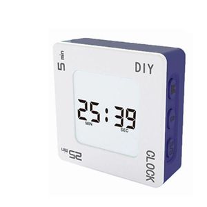 Timers DIY Time Management Pomodoro Timer Creative Square Alarm Clock For Students R9JF