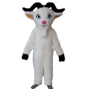 Performance Plush Fursuit Goat Mascot Costumes Christmas Fancy Party Dress Cartoon Character Outfit Suit Adults Size Carnival Easter Advertising Theme Clothing