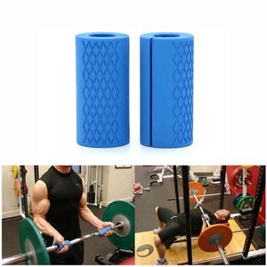 Dumbbell Squat Barbell Grips Bar Pad Sports Gloves Handles Anti-Slip Protection For Pull Up Weightlifting Support Body Building Workout Home Gym Equipment Silicone