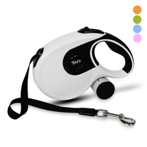 8m Premium Durable Durable Dog Leash Automático Cão Retrátil Leash Grande Chumbo Cão Estendendo a Caminhada Leva A Tracção Corrida Corretor Pet Leash 210729