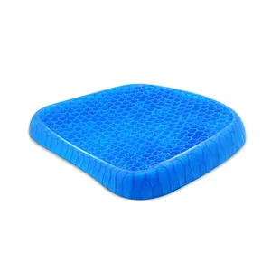 Cushion/Decorative Pillow Summer Cushion Breathable Office Sedentary Honeycomb Gel Cool And Cold Car Ice Chair Accessories