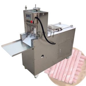 Elektrikli Gıda Dilimleme Makinesi Et Planya Kıyım Mutton Rulo Kesici CNC Çift Kesim Kuzu Rulo Makinesi