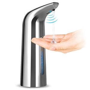 Dispenser di sapone liquido 400ml Touchless Gel Sensore a infrarossi Lavaggio a mano Cucina Bagno Strumento di lavaggio automatico