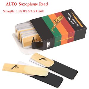 10 Pack Eb Alto Sax Saxofon Reeds Strength Woodwind Instrument Delar Tillbehör