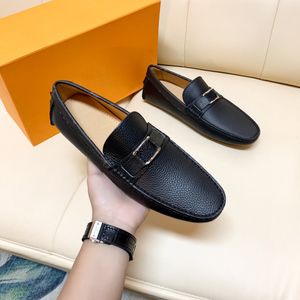 Designer majoob loafers kalv läder arizona skor män blake konstruktion kanfas gummi botten silve-färg metall rs klänning sko med låda 306