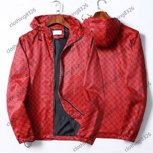 Erkekler Için Yeni Ceket Kış toptan satış-2021 Yeni Moda Hoodie Marka Ceketler Erkek Kış Sonbahar Slim Fit Erkek Tasarımcı Giysileri Medusa Hoodie Kırmızı Erkekler Rahat Ceket Ince Artı Boyutu M XL