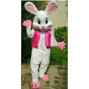 Hochwertige Osterweste, Hasen-Maskottchen-Kostüme, Weihnachten, ausgefallenes Partykleid, Cartoon-Charakter-Outfit, Anzug, Erwachsenengröße, Karneval, Weihnachten, Spaß, Performance-Thema-Kleidung