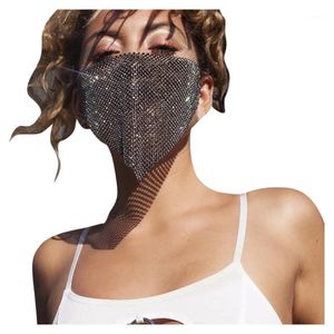 NatureHike Bandana Headband Balaclava Fashion Unisex Sommar Explosion Flash Diamond Metal Mask Smycken Neck Scarf Cykling Kepsar Masker