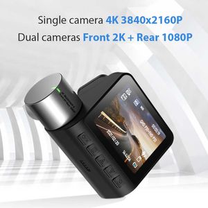 Araç içi kamera 4K G Sensörü Video Kaydedici 170 Derece Geniş Açı Devrilme Döngü Video Kamera WIFI Gece görüş ön Arka Dashcam