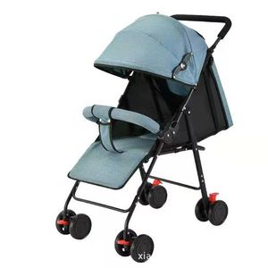 Wholesale umbrella strollers for sale - Group buy Strollers High Landscape Can Sit Reclining Storage Portable Folding Baby Stroller Umbrella Handle Stroller