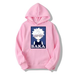 2020 The Hunters Hunter X Hunter Killua Bedrucktes Herren-/Damen-Hoodie-Langarm-Sweatshirt Y0319