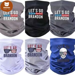 Let's Go Brandon Printed Mask Fashion Letters Outdoor Sports Leggings Mask Mesh Breathable Scarf Children's Ski Sports Supplies Gifts G10D3HM 591w