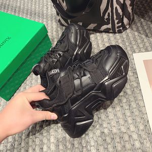 Summer Sneakers Women Chunky Platform Sneakers Vulcanize Shoes Woman Basket Femme Dad Shoes Tenis Feminino