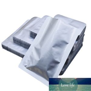 Wholesale 100pcs Open Top Thick Pure Aluminum Foil Packaging Bag Food Meat Electronic Product Anti-dust Vacuum Storage Bag Factory price expert design Quality