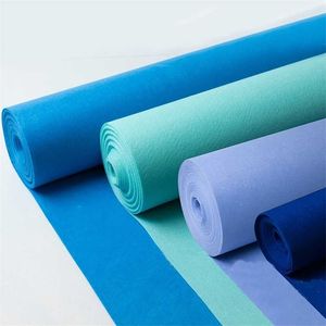 Blue Carpets Runner Duj dywanik dywan biegacz wewnętrzny śluby na zewnątrz grubość imprezy 2 mm 211204