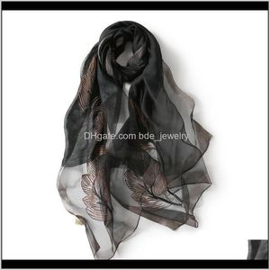 Chapéus, Luvas Moda AessóriosAmbroidered Mulheres Shawls Head Wraps Lady Travel Alta Qualidade Winch Pescoço Scarves Presente Gota entrega 2021 5E36