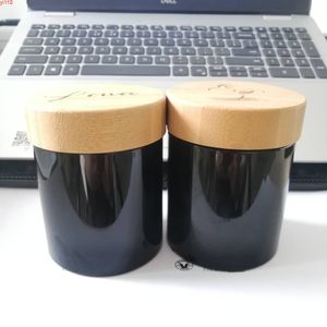 Groothandel Custom Plastic Spray Fles 8oz Container Crème Potten met Lid Professional Beauty Hair Tools Packaggoods