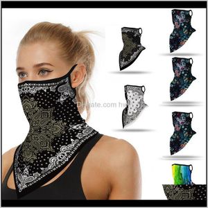 Caps Masken 25 Outdoor Shield Print Ohr Gesichtsabdeckung Sport Winddichter Schal Halsrohr Staub Reiten Radfahren Bandana Balaclava FUK35 Rho7Z