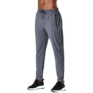 Mens Tracksuit Sports Pants Fitness Training Running Fast Dry Outdoor Mountaineering Leisure Slim Black226a