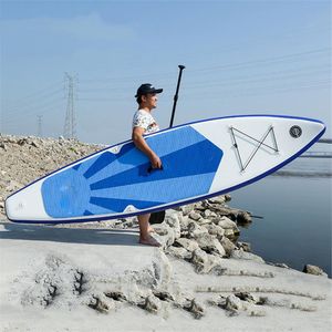 320/380x76x15cm Surfboard Inflatable Paddle Board Stand Up Stable Adjustable Fin for UK/DE/FR/SP/Denmark Adults and Youth