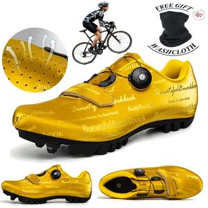 Wholesale spd pedal shoes for sale - Group buy Ultralight Women Mtb Bicycle Shoes Professional Non slip SPD Pedal Racing Road Casual Flat Men Cycling Footwear
