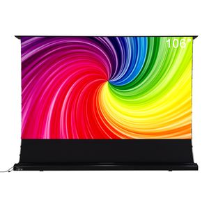 106 дюймов Проекционный экран ALR Preain Rising Projector Screen Portable Perfory Acoustically прозрачный