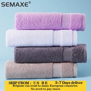 SEMAXE40 * 70 papieren handdoek premium set is geschikt voor badkamer spa hoge water absorptiesnelheid Zacht en niet-vervagende vier geschenk 210728