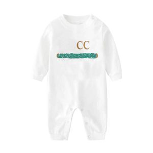 Designer kids Rompers baby boy girl summer top quality short-sleeved Long sleeve Combed cotton clothes 1-2 years old newborn Jumpsuits