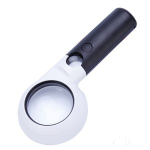 5X 20X 75mm 21mm Microscope 11 Ring Led Double Magnification Jewelry Magnifying Glass Manual High Power Loupe CH75-10L