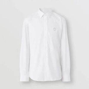Męskie koszule markowe odzież męska koszula z długim rękawem w stylu hip-hopowym wysokiej jakości bawełna topy 1041