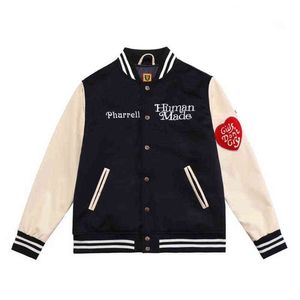 2023 Girls Made Girls Don't Cry Varsity Baseball Kurtka Kobiety Patchwork Bomber Jackets Płaszcze odzieży wierzchołek Fashion Wszechstronny nowy styl MG1Z