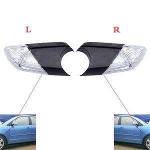 LED Light Car-Styling Led Wing Lustro Wskaźnik Wskaźnik Wskaźnik Sygnał Lampa dla VW Polo MK4 FL 2005-2009 SKODA OCTAVIA 2006-2010